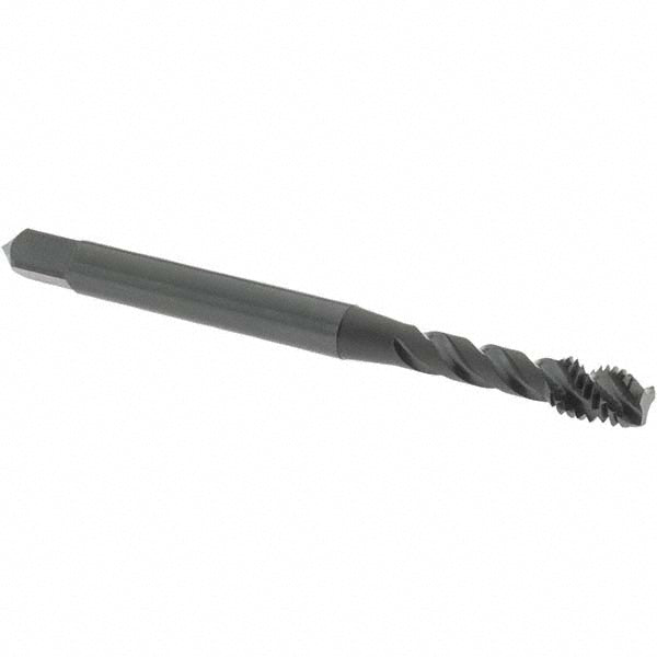 OSG 2990801 Spiral Flute Tap: M5x0.8, Metric Coarse, 3 Flute, Modified Bottoming Chamfer, 6H Class of Fit, Vanadium High-Speed Steel, Oxide Finish