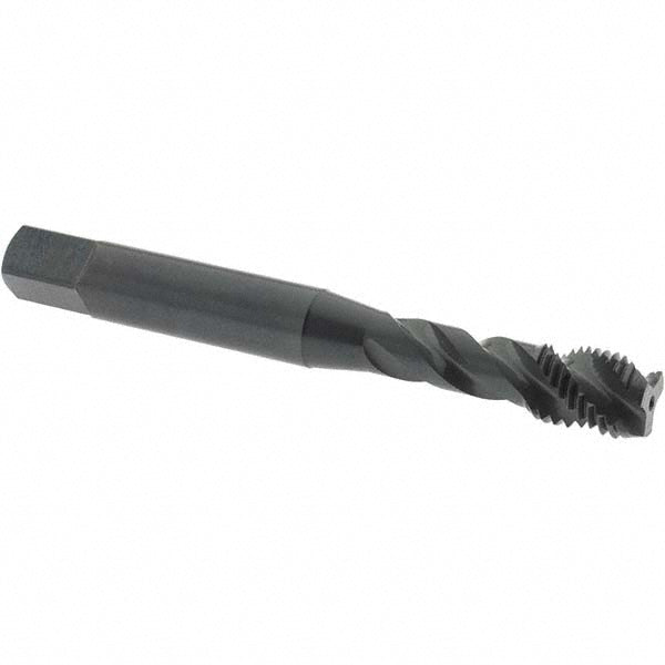 OSG 2991301 Spiral Flute Tap: M8x1, Metric Fine, 3 Flute, Modified Bottoming Chamfer, 3B Class of Fit, Vanadium High-Speed Steel, Oxide Finish