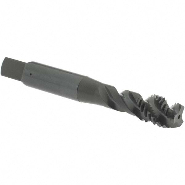 OSG 2991801 Spiral Flute Tap: M10x1.5, Metric Coarse, 3 Flute, Modified Bottoming Chamfer, 6H Class of Fit, Vanadium High-Speed Steel, Oxide Finish