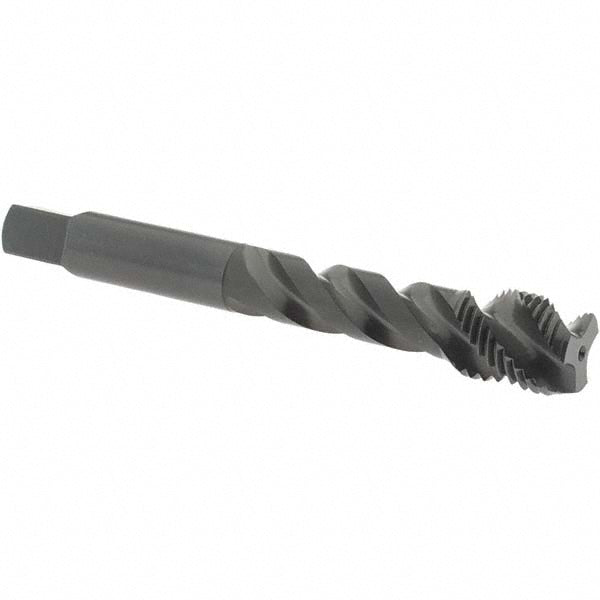 OSG 2992101 Spiral Flute Tap: M12x1.25, Metric Fine, 3 Flute, Modified Bottoming Chamfer, 4H Class of Fit, Vanadium High-Speed Steel, Oxide Finish