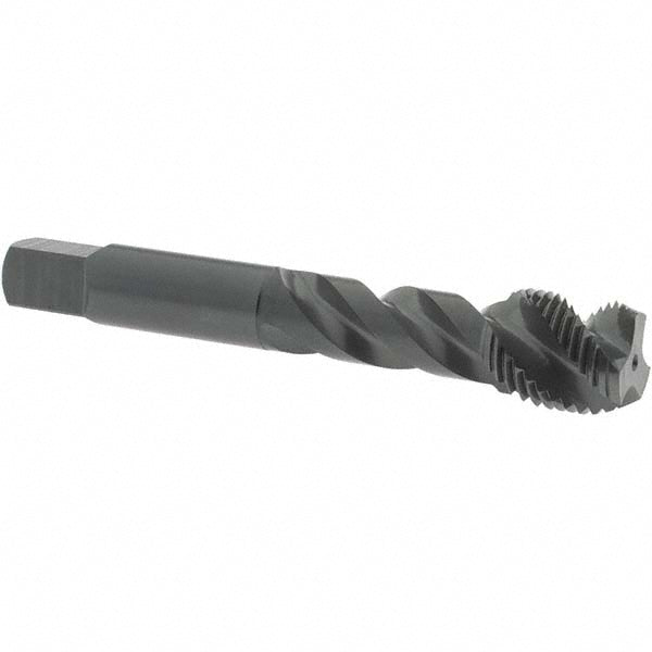 OSG 2992801 Spiral Flute Tap: M16x1.5, Metric Fine, 3 Flute, Modified Bottoming Chamfer, 4H Class of Fit, Vanadium High-Speed Steel, Oxide Finish