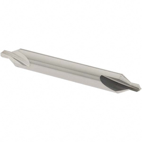 OSG 235-0030 Combo Drill & Countersink: 1/4, 1/4" Body Dia, 118°, Solid Carbide