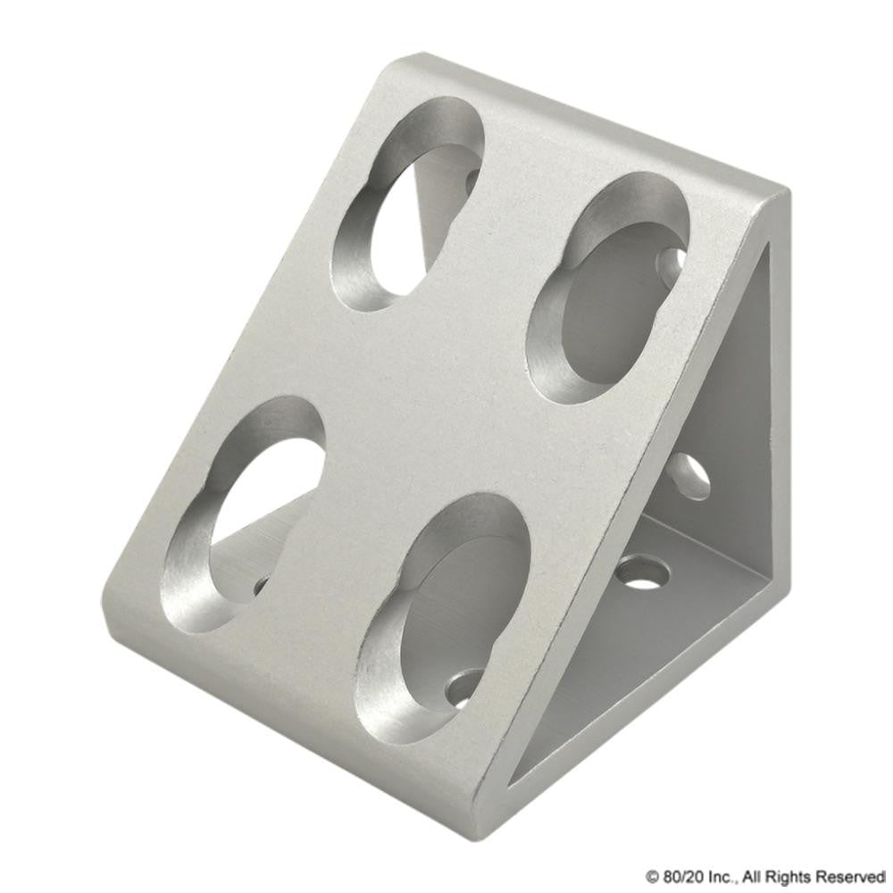 80/20 Inc. 4338 Inside Corner Gusset: Use with Series 15 & Bolt Kit 3320
