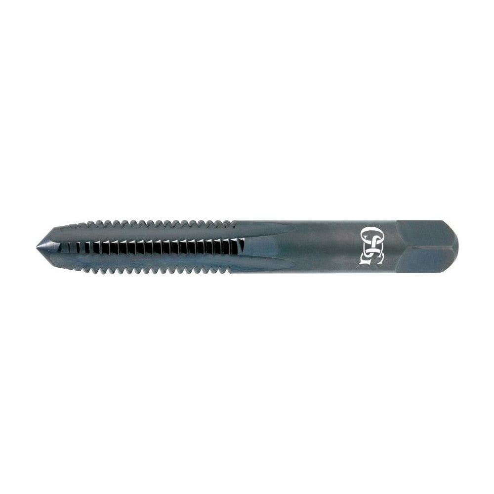 OSG 1600807 Straight Flute Tap: 5/16-18 UNC, 4 Flute, Bottoming Chamfer, 3B Class of Fit, High-Speed Steel, Nitride & Oxide Finish