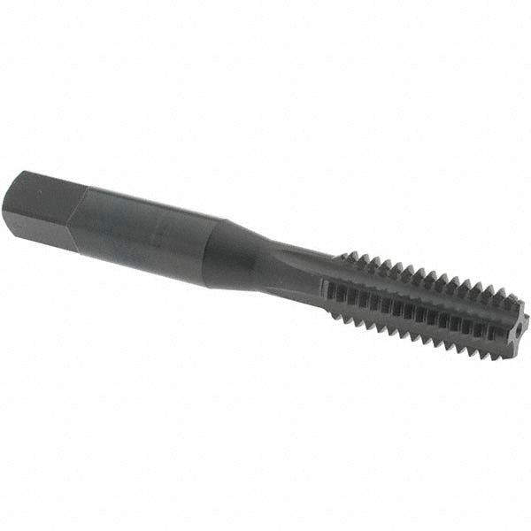 OSG 1601407 Straight Flute Tap: 3/8-16 UNC, 4 Flute, Bottoming Chamfer, 3B Class of Fit, High-Speed Steel, Nitride & Oxide Finish