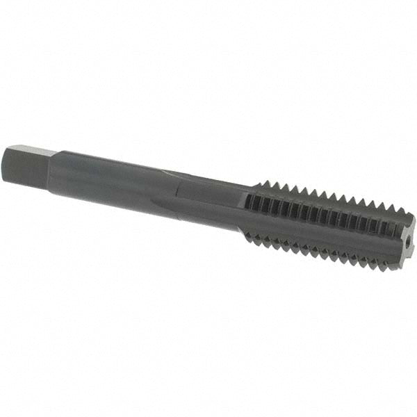 OSG 1602807 Straight Flute Tap: 1/2-13 UNC, 4 Flute, Bottoming Chamfer, 3B Class of Fit, High-Speed Steel, Nitride & Oxide Finish