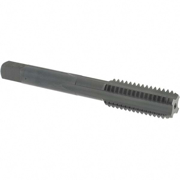 OSG 1603007 Straight Flute Tap: 1/2-13 UNC, 4 Flute, Bottoming Chamfer, 2B Class of Fit, High-Speed Steel, Nitride & Oxide Finish