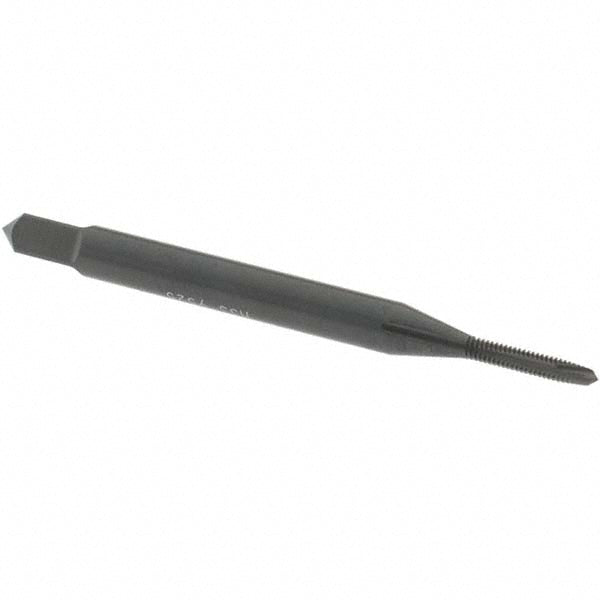 OSG 1210001 Spiral Point Tap: #0-80 UNF, 2 Flutes, Plug Chamfer, HSS, Steam Oxide Coated