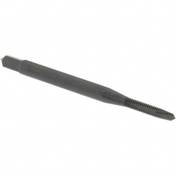 OSG 1210601 Spiral Point Tap: #2-56 UNC, 2 Flutes, Plug Chamfer, HSS, Steam Oxide Coated