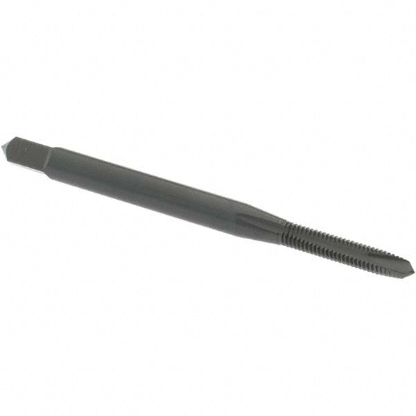 OSG 1206201 Spiral Point Tap: #3-56 UNF, 2 Flutes, Plug Chamfer, 2B Class of Fit, HSS, Steam Oxide Coated