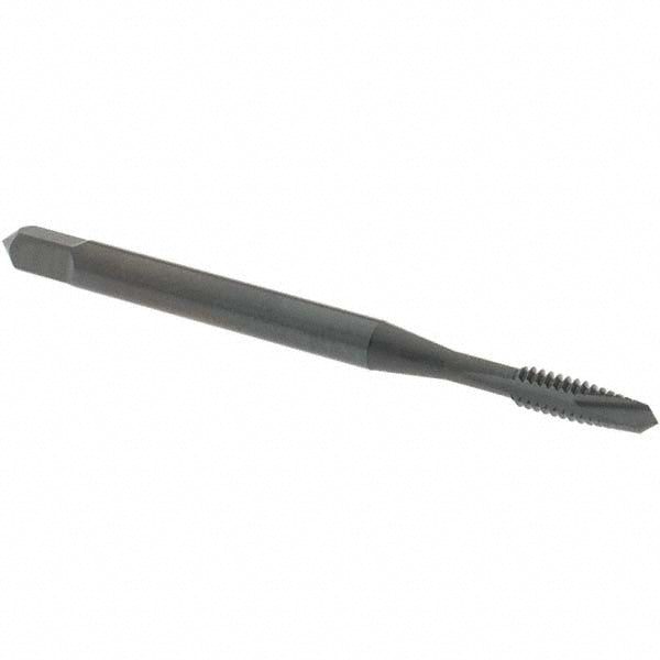 OSG 1211401 Spiral Point Tap: #4-40 UNC, 2 Flutes, Plug Chamfer, HSS, Steam Oxide Coated