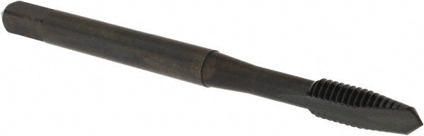 OSG 1208201 Spiral Point Tap: #8-36 UNF, 2 Flutes, Plug Chamfer, 2B/3B Class of Fit, HSS, Steam Oxide Coated