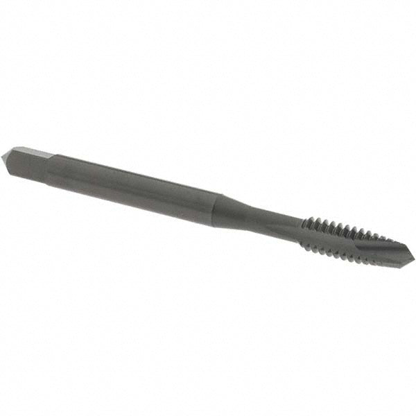 OSG 1208401 Spiral Point Tap: #10-24 UNC, 2 Flutes, Plug Chamfer, HSS, Steam Oxide Coated