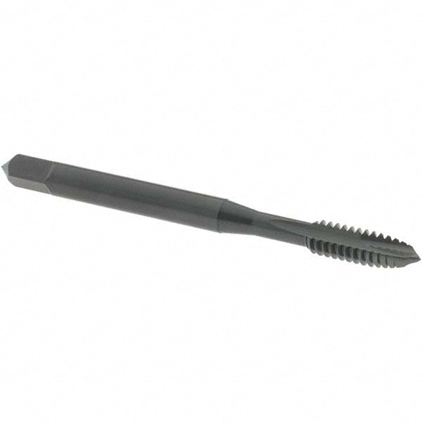 OSG 1213401 Spiral Point Tap: #10-24 UNC, 2 Flutes, Plug Chamfer, 2B/3B Class of Fit, HSS, Steam Oxide Coated