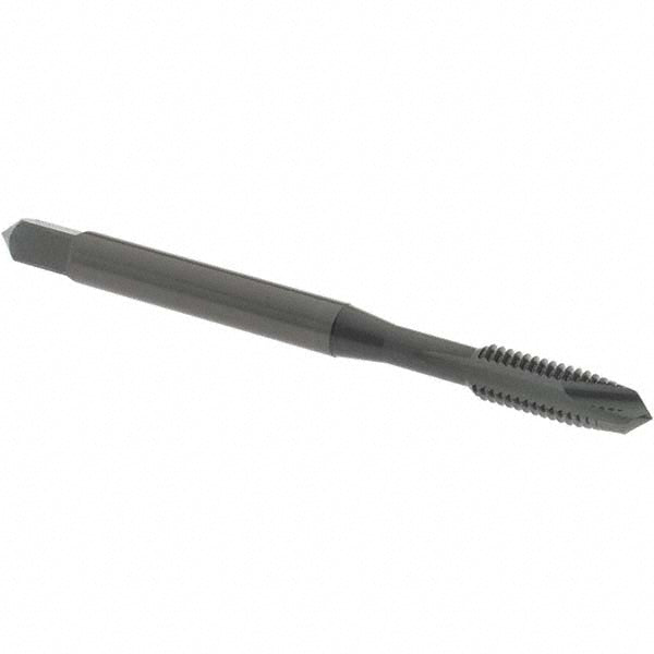 OSG 1208801 Spiral Point Tap: #10-32 UNF, 2 Flutes, Plug Chamfer, 3B Class of Fit, HSS, Steam Oxide Coated