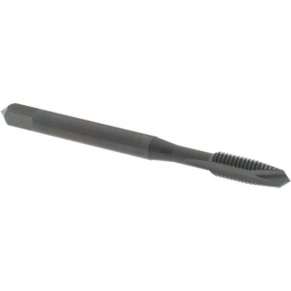 OSG 1218801 Spiral Point Tap: #10-32 UNF, 2 Flutes, Plug Chamfer, HSS, Steam Oxide Coated