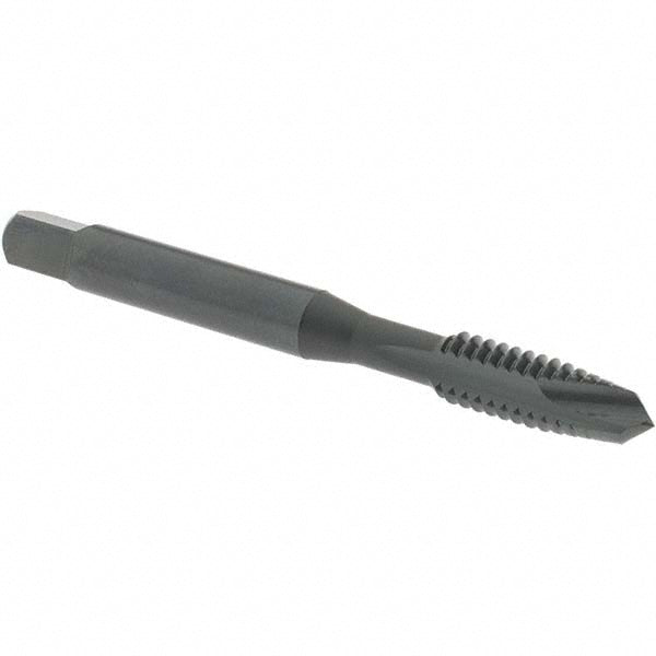 OSG 1230001 Spiral Point Tap: 1/4-20 UNC, 2 Flutes, Plug Chamfer, 3B Class of Fit, HSS, Steam Oxide Coated