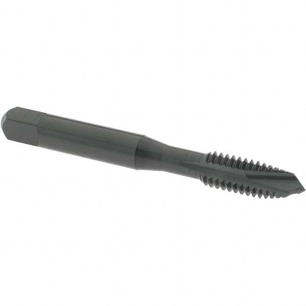 OSG 1231001 Spiral Point Tap: 5/16-18 UNC, 3 Flutes, Plug Chamfer, 3B Class of Fit, HSS, Steam Oxide Coated