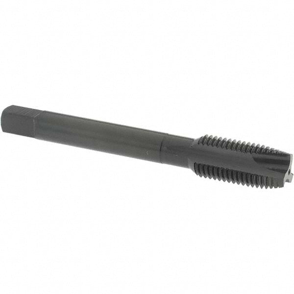 OSG 1232201 Spiral Point Tap: 7/16-20 UNF, 3 Flutes, Plug Chamfer, HSS, Steam Oxide Coated