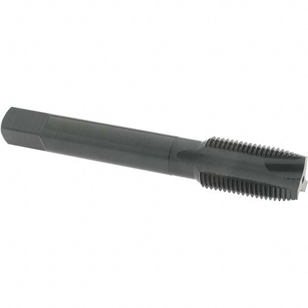 OSG 1233401 Spiral Point Tap: 5/8-18 UNF, 3 Flutes, Plug Chamfer, 3B Class of Fit, HSS, Steam Oxide Coated