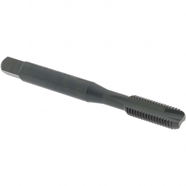 OSG 1230501 Spiral Point Tap: 1/4-28 UNF, 2 Flutes, Bottoming Chamfer, 3B Class of Fit, HSS, Steam Oxide Coated