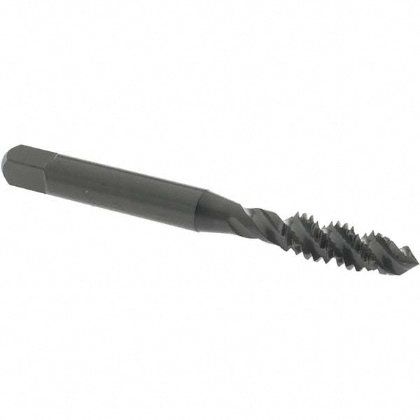 OSG 1430001 Spiral Flute Tap: 1/4-20, UNC, 3 Flute, Plug Chamfer, 3B Class of Fit, High-Speed Steel, Oxide Finish