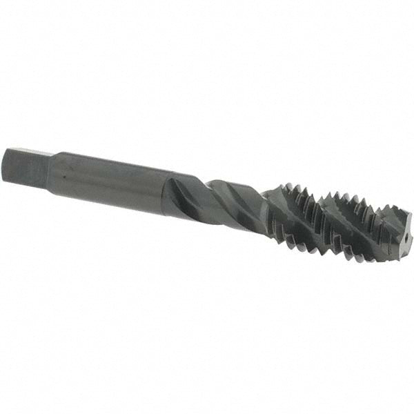 OSG 1432001 Spiral Flute Tap: 1/2-13, UNC, 3 Flute, Plug Chamfer, 3B Class of Fit, High-Speed Steel, Oxide Finish