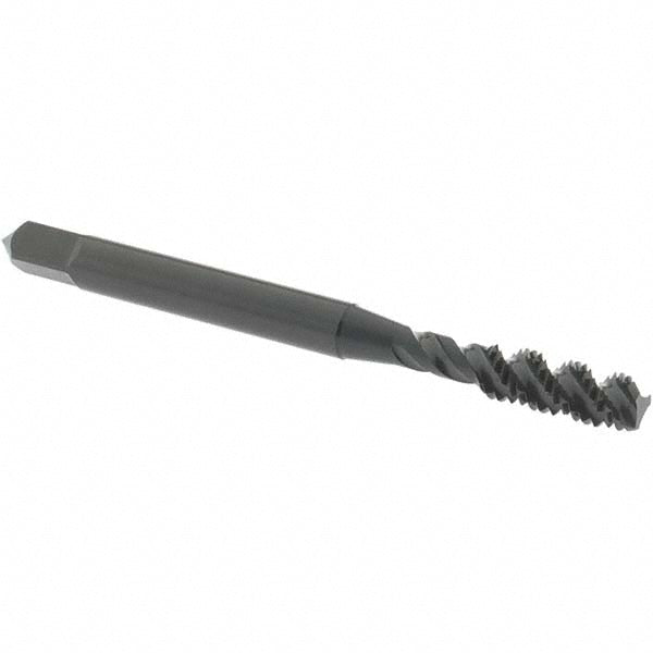 OSG 1413501 Spiral Flute Tap: #10-32, UNF, 3 Flute, Bottoming Chamfer, 2B Class of Fit, High-Speed Steel, Oxide Finish