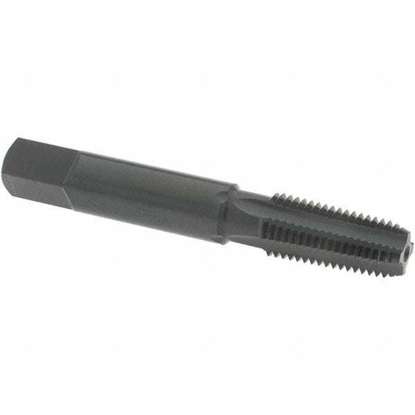 OSG 1310001 Standard Pipe Tap: 1/16-27, NPT, 4 Flutes, High Speed Steel, Oxide Finish