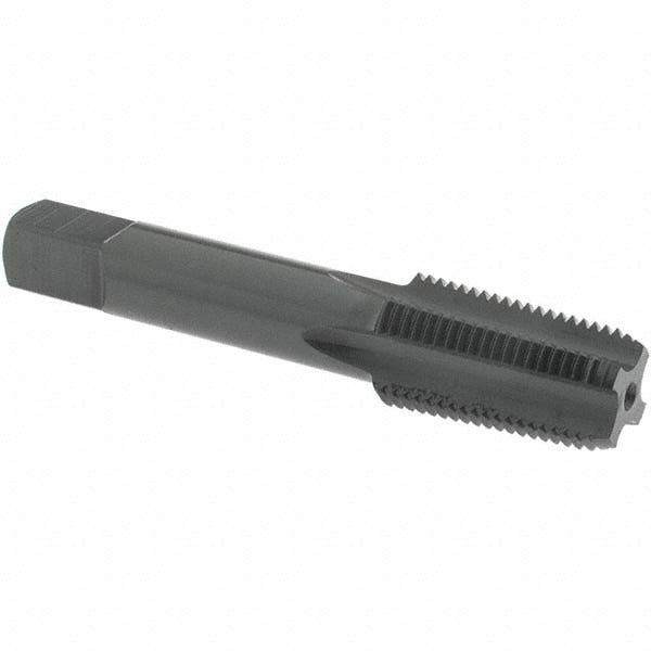 OSG 1310201 Standard Pipe Tap: 1/8-27, NPT, 4 Flutes, High Speed Steel, Oxide Finish