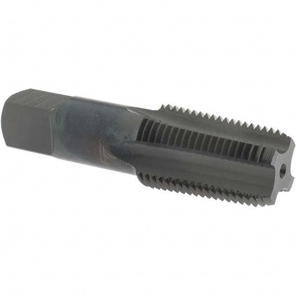 OSG 1310501 Standard Pipe Tap: 1/2-14, NPT, 4 Flutes, High Speed Steel, Oxide Finish
