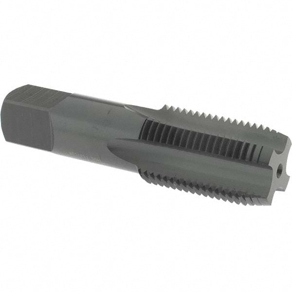 OSG 1330501 Standard Pipe Tap: 1/2-14, NPS, 4 Flutes, High Speed Steel, Oxide Finish