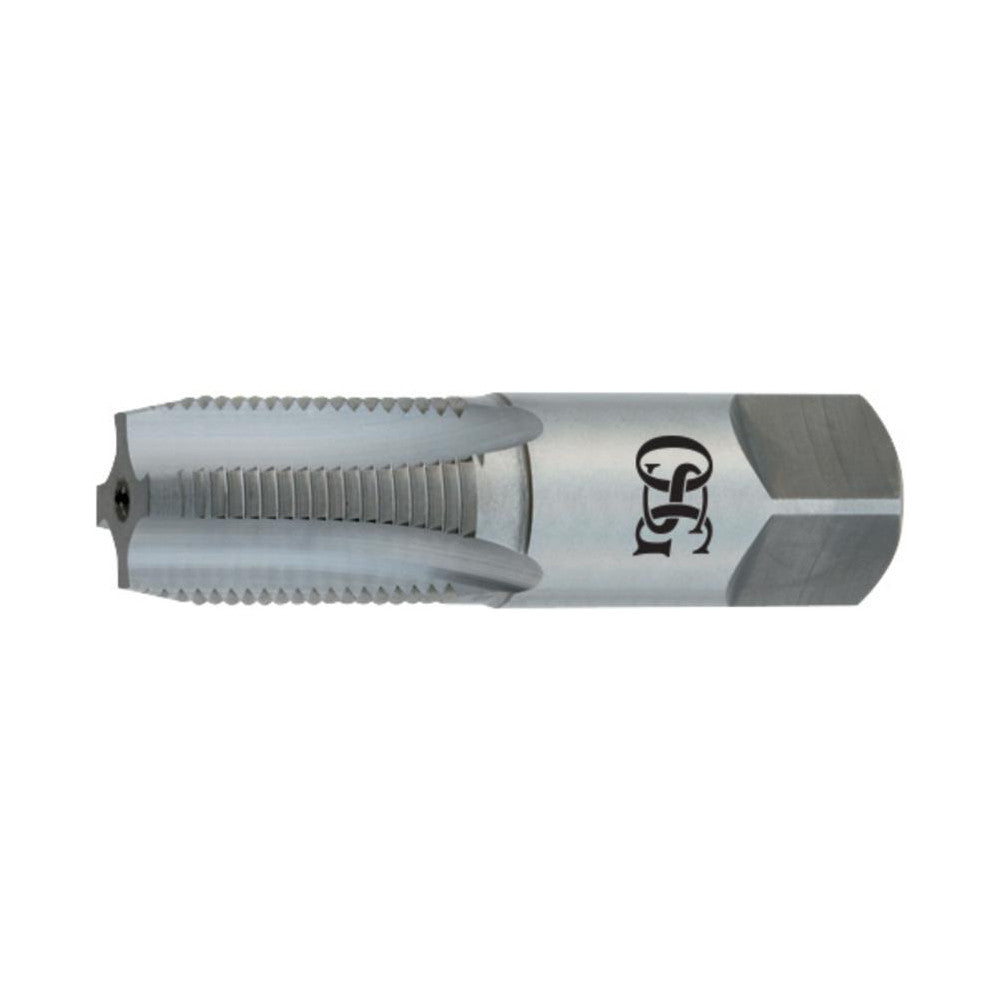 OSG 1330100 Standard Pipe Tap: 1/8-27, NPS, 4 Flutes, High Speed Steel, Bright/Uncoated