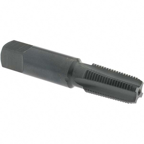 OSG 1312601 Standard Pipe Tap: 1/8-27, NPTF, 4 Flutes, High Speed Steel, Oxide Finish