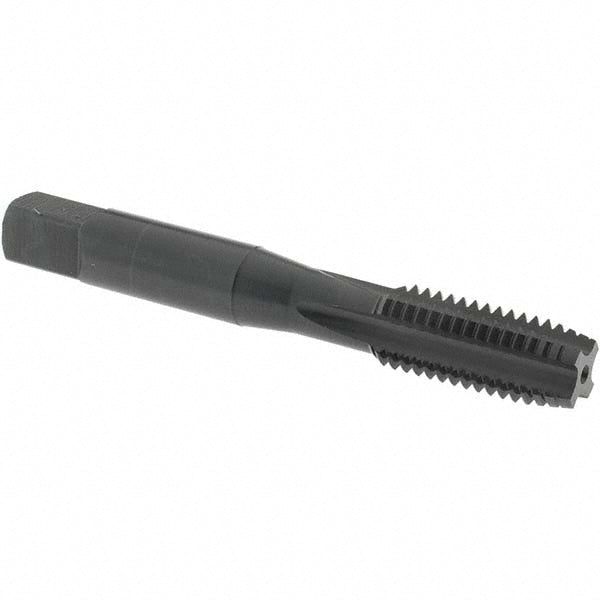 OSG 1608507 Straight Flute Tap: M10x1.5 Metric Coarse, 4 Flute, Plug Chamfer, 6H Class of Fit, High-Speed Steel, Nitride & Oxide Finish