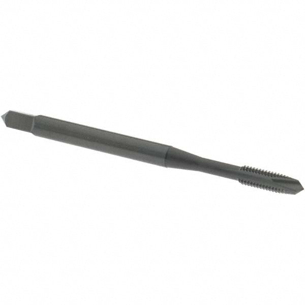 OSG 1980101 Spiral Point Tap: M3x0.5 Metric, 2 Flutes, Plug Chamfer, 6H Class of Fit, HSS, Steam Oxide Coated
