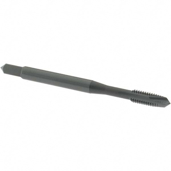 OSG 1980401 Spiral Point Tap: M4x0.7 Metric, 2 Flutes, Plug Chamfer, 6H Class of Fit, HSS, Steam Oxide Coated