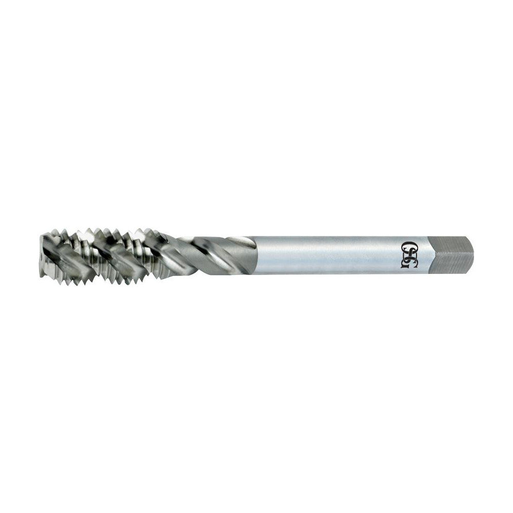 OSG 1297400 Extension Tap: 10-32, 3 Flutes, H3, Bright/Uncoated, High Speed Steel, Spiral Flute