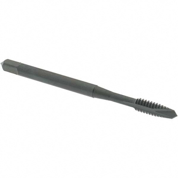 OSG 1735801 Spiral Point Tap: #6-32 UNC, 2 Flutes, Plug, 3B Class of Fit, Vanadium High Speed Steel, Oxide Coated