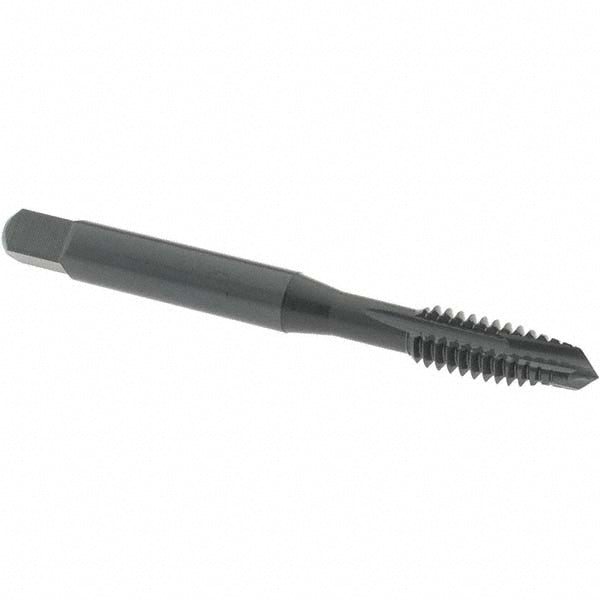 OSG 1737401 Spiral Point Tap: 1/4-20 UNC, 3 Flutes, Plug, 2B Class of Fit, Vanadium High Speed Steel, Oxide Coated