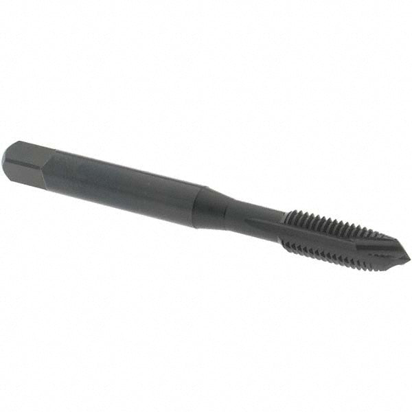 OSG 1730701 Spiral Point Tap: 1/4-28 UNF, 3 Flutes, Plug, 3B Class of Fit, Vanadium High Speed Steel, Oxide Coated