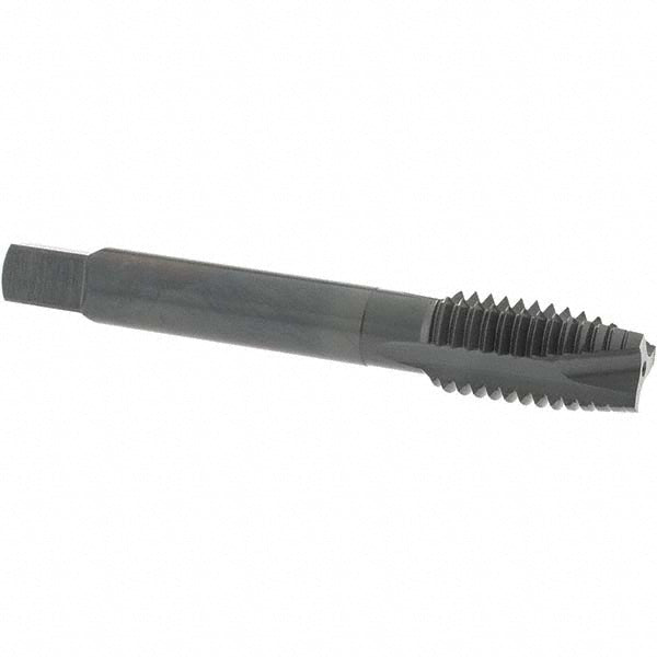 OSG 1725001 Spiral Point Tap: 9/16-12 UNC, 3 Flutes, Plug, Vanadium High Speed Steel, Oxide Coated