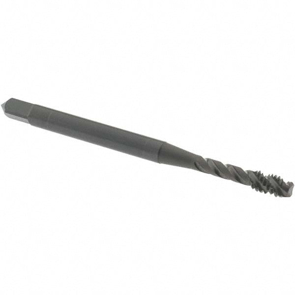 OSG 1732101 Spiral Flute Tap: #5-40 UNC, 3 Flutes, Modified Bottoming, 2B/3B Class of Fit, Vanadium High Speed Steel, Oxide Coated