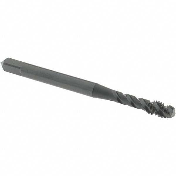 OSG 1732301 Spiral Flute Tap: #8-32 UNC, 3 Flutes, Modified Bottoming, 2B Class of Fit, Vanadium High Speed Steel, Oxide Coated