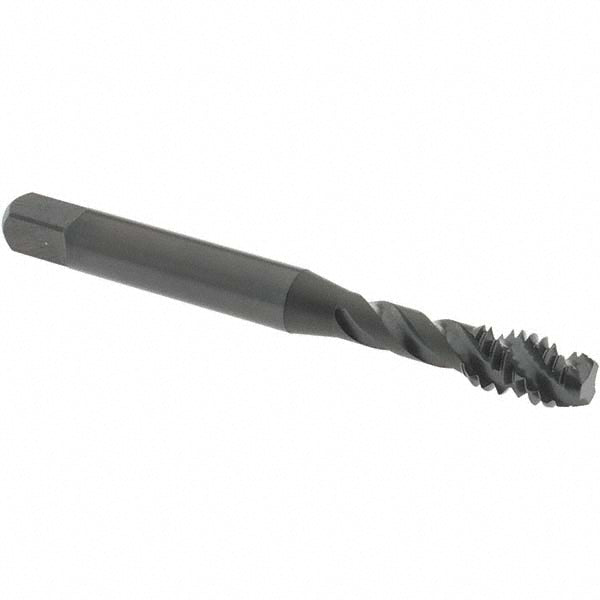 OSG 1722601 Spiral Flute Tap: 1/4-20 UNC, 3 Flutes, Modified Bottoming, 2B Class of Fit, Vanadium High Speed Steel, Oxide Coated