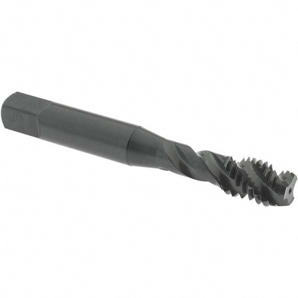 OSG 1733001 Spiral Flute Tap: 3/8-16 UNC, 3 Flutes, Modified Bottoming, 3B Class of Fit, Vanadium High Speed Steel, Oxide Coated