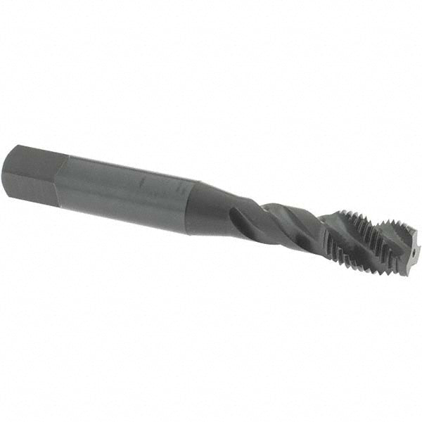 OSG 1733101 Spiral Flute Tap: 3/8-24 UNF, 3 Flutes, Modified Bottoming, 3B Class of Fit, Vanadium High Speed Steel, Oxide Coated