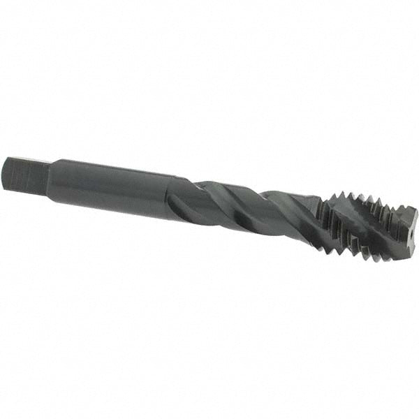 OSG 1733401 Spiral Flute Tap: 1/2-13 UNC, 3 Flutes, Modified Bottoming, 3B Class of Fit, Vanadium High Speed Steel, Oxide Coated