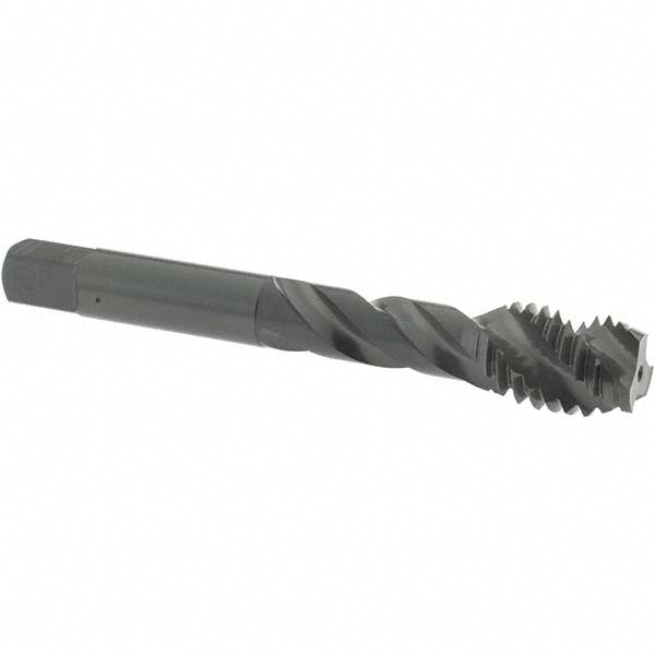 OSG 1723401 Spiral Flute Tap: 1/2-13 UNC, 3 Flutes, Modified Bottoming, 2B Class of Fit, Vanadium High Speed Steel, Oxide Coated
