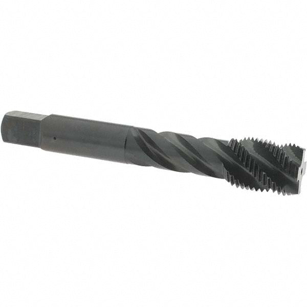 OSG 1733701 Spiral Flute Tap: 5/8-18 UNF, 4 Flutes, Modified Bottoming, 3B Class of Fit, Vanadium High Speed Steel, Oxide Coated